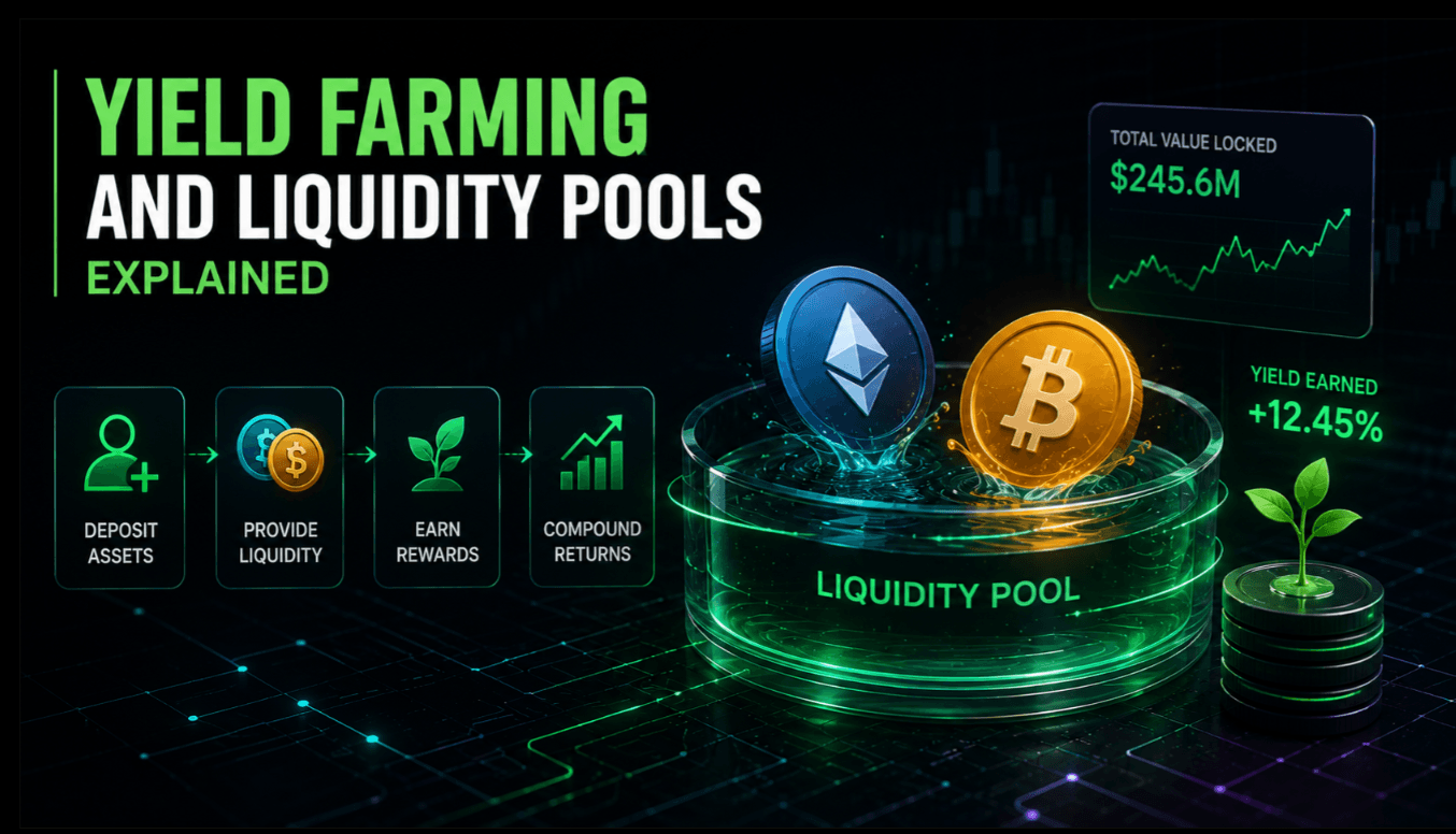 Yield Farming and Liquidity Pools Explained