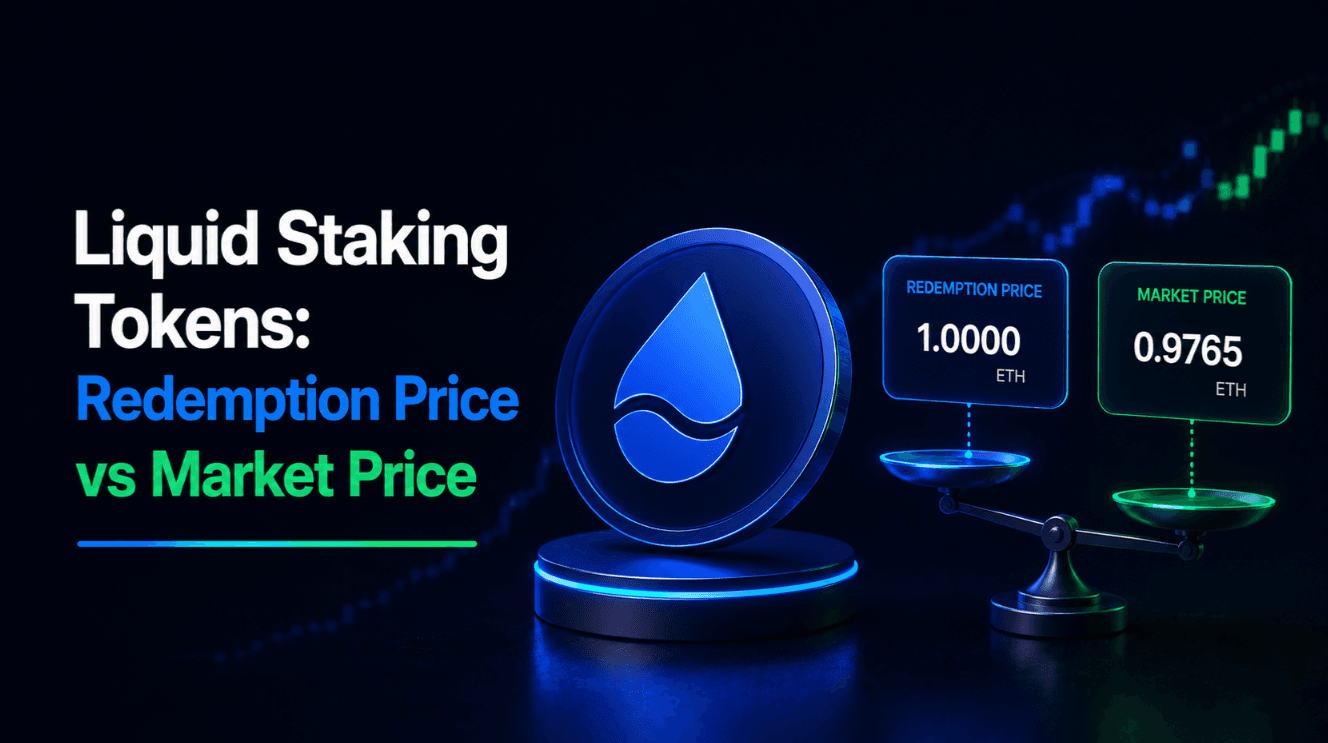 Liquid Staking Tokens: Redemption Price vs Market Price