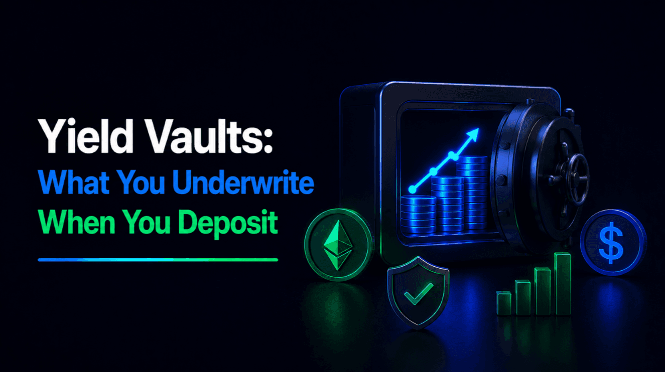 Yield Vaults: What You Underwrite When You Deposit