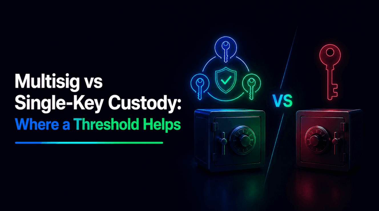 Multisig vs Single-Key Custody: Where a Threshold Helps