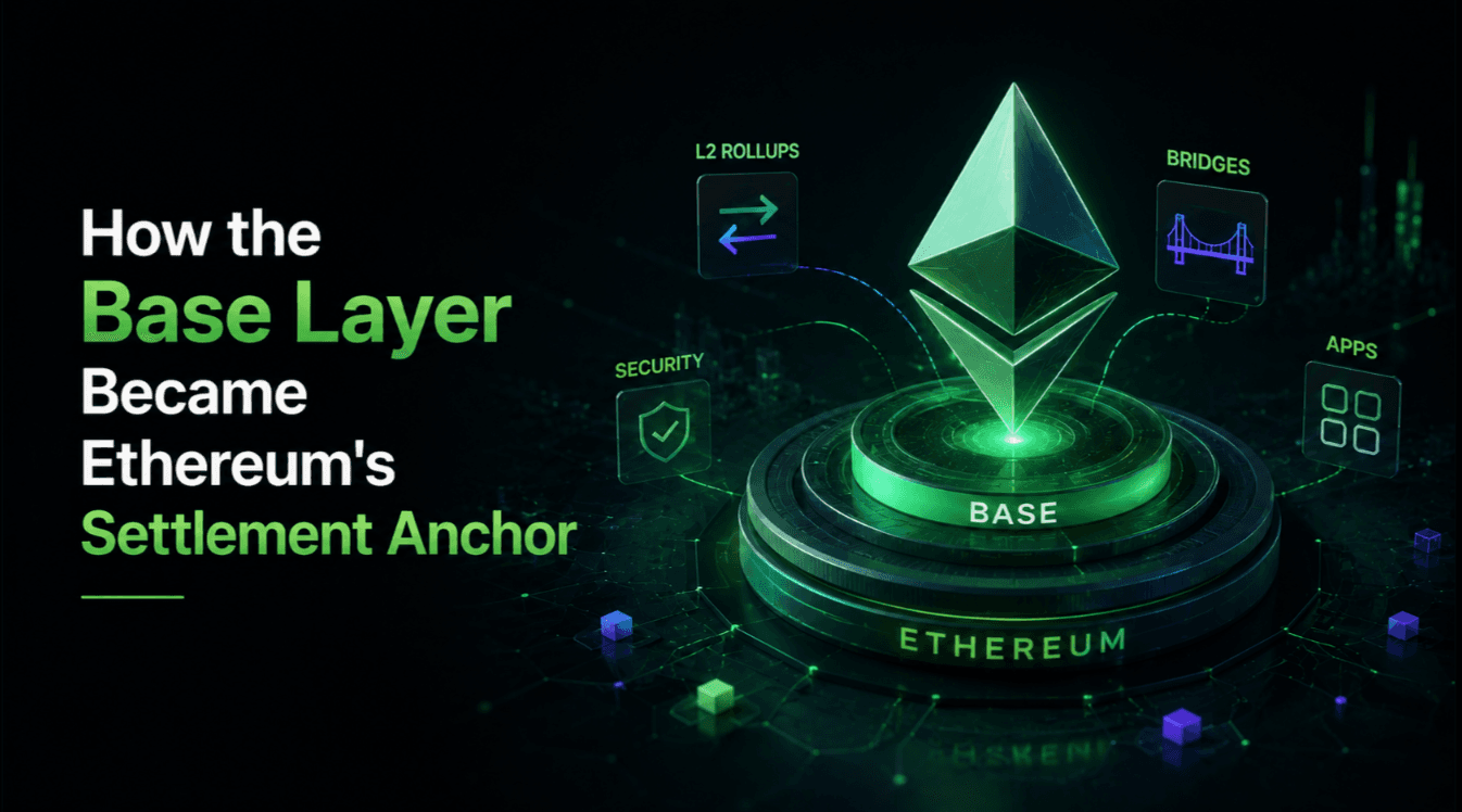How the Base Layer Became Ethereum's Settlement Anchor