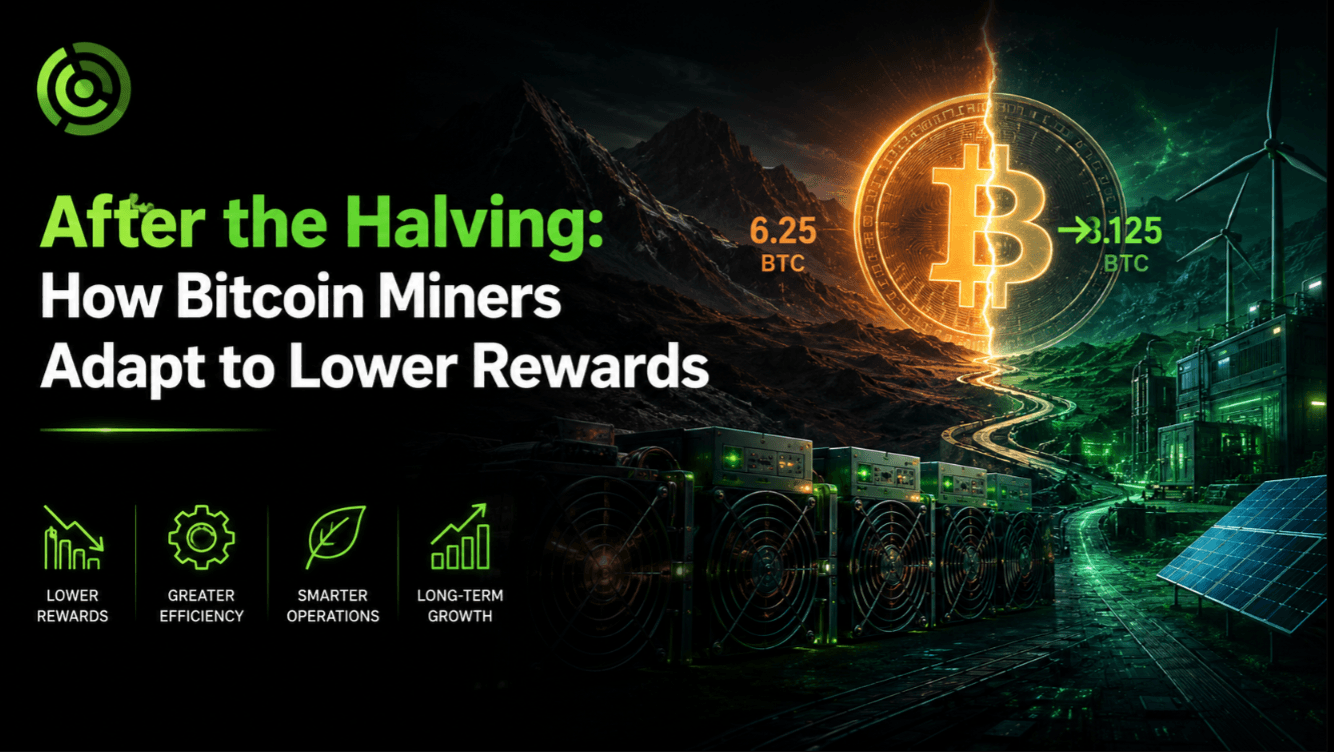 After the Halving: How Bitcoin Miners Adapt to Lower Rewards