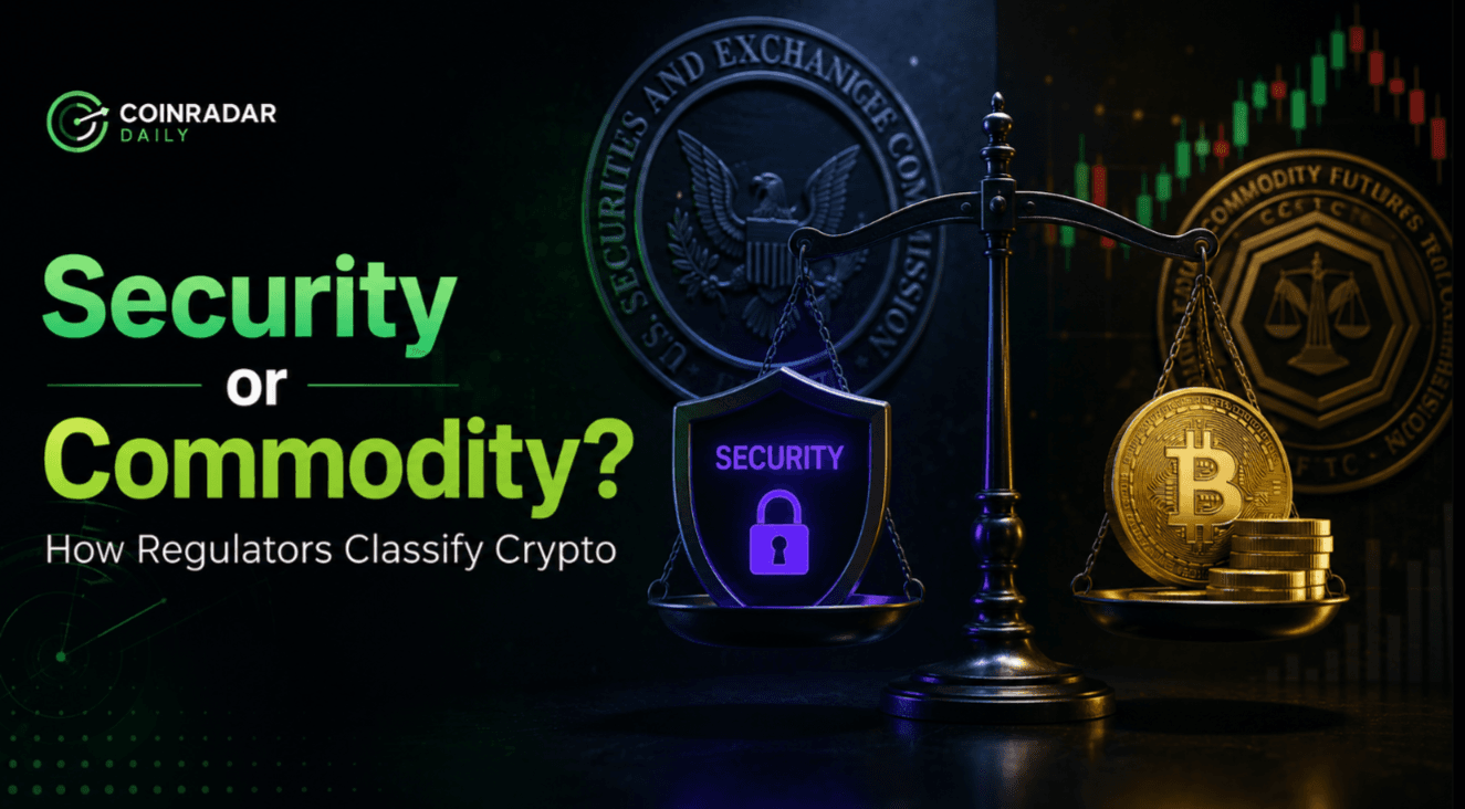 Security or Commodity? How Regulators Classify Crypto