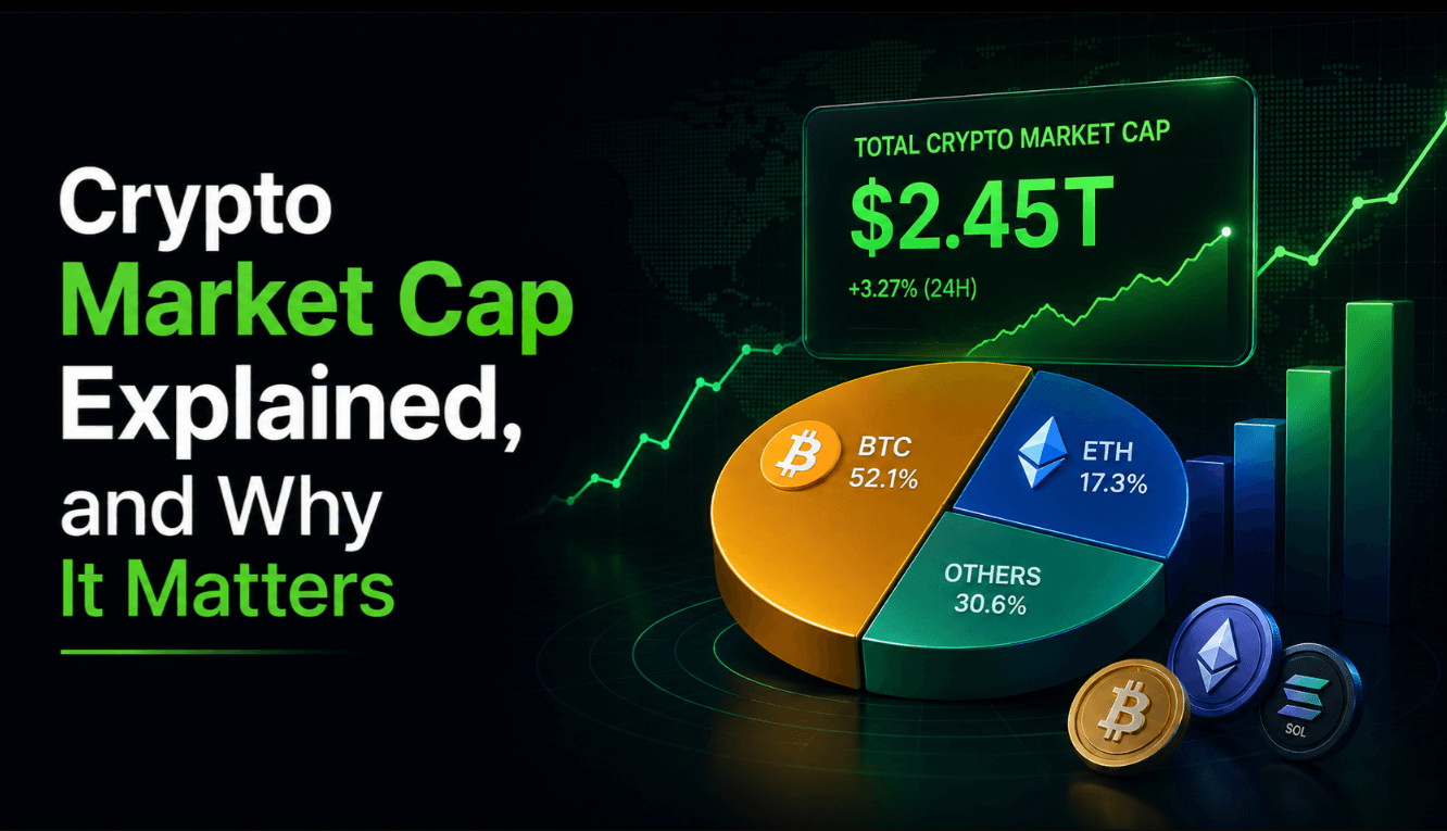 Crypto Market Cap Explained, and Why It Matters