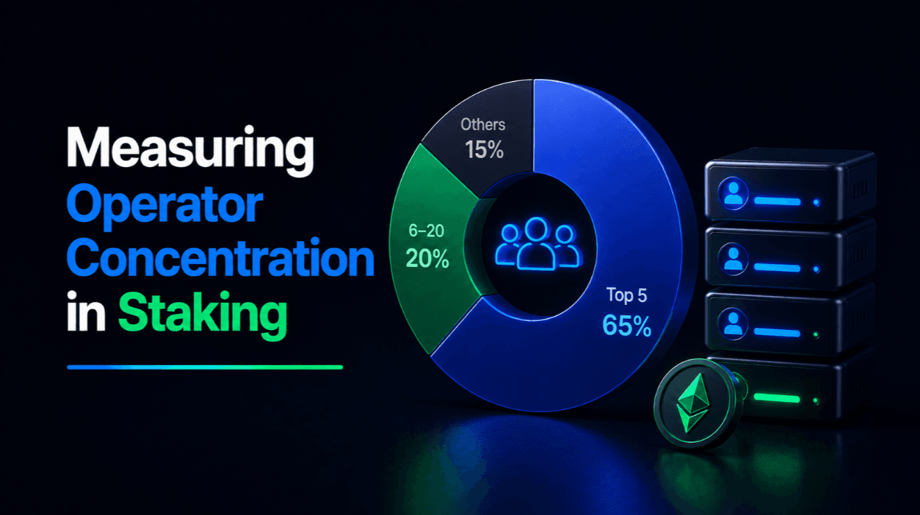 Measuring Operator Concentration in Staking
