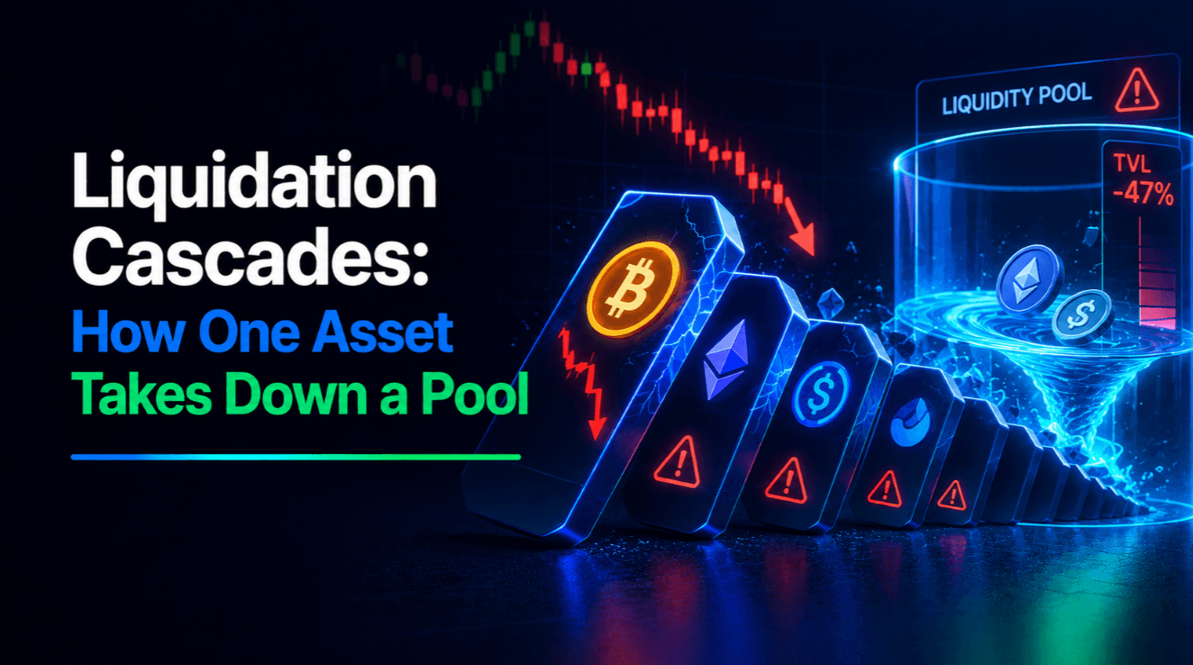 Liquidation Cascades: How One Asset Takes Down a Pool