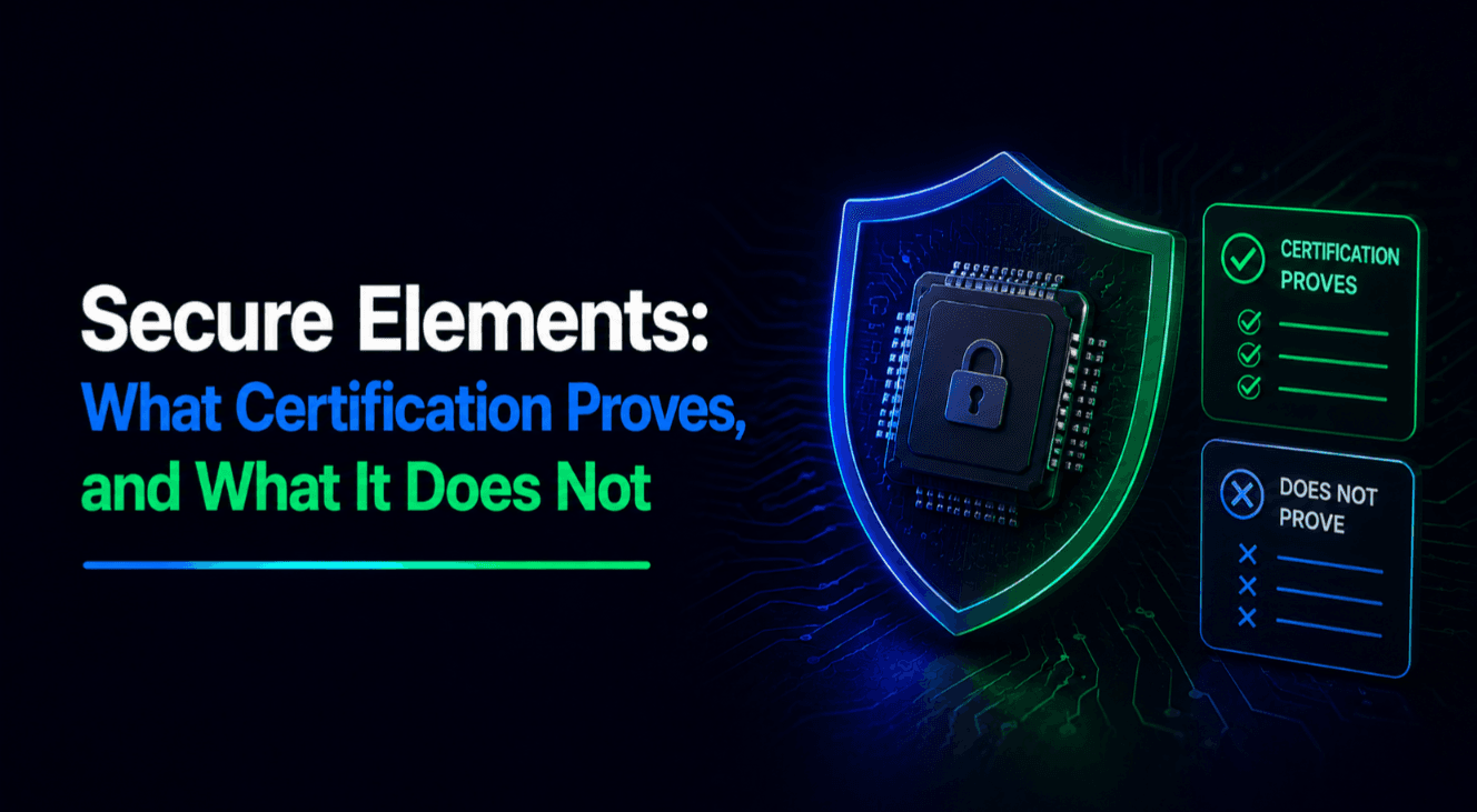 Secure Elements: What Certification Proves, and What It Does Not
